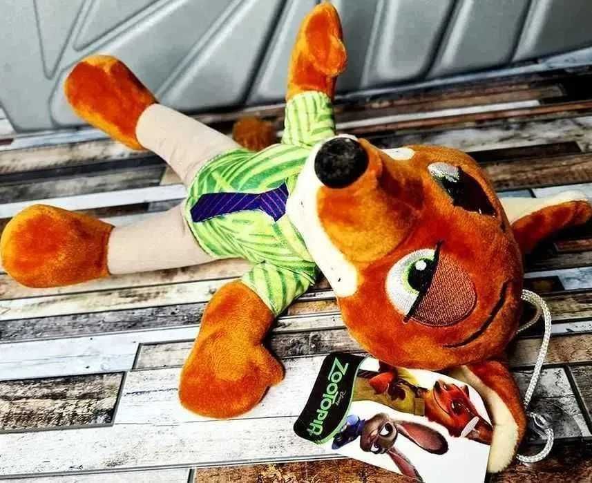 Nowa super maskotka Lis Zwierzogród Zootopia pluszak - zabawki