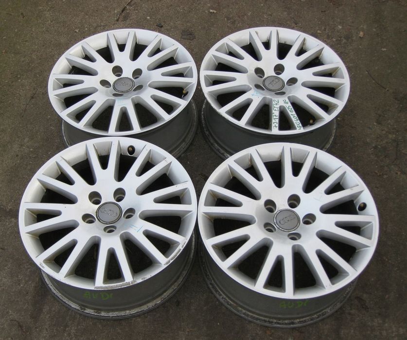 AUDI FELGI ALUMINIOWE 7X17 ET42 5X112 4F0601025AC KOMPLET