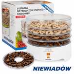 Suszarka Spożywcza do Grzybów Owoców 500 W 4 SITA NIEWIADÓW Duża Mocn