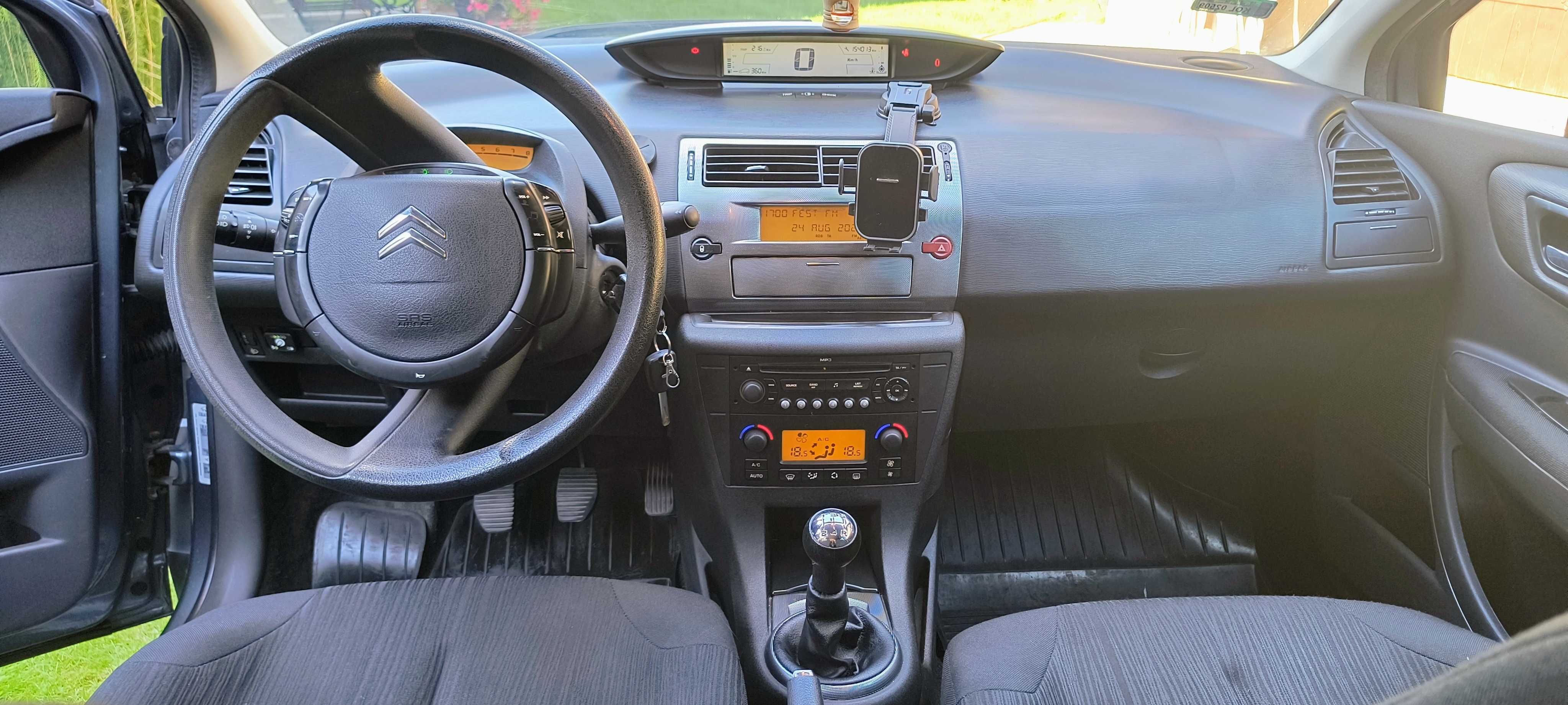 CITROEN C4 1,4 + LPG 2007r. Przebieg 154 tys. km