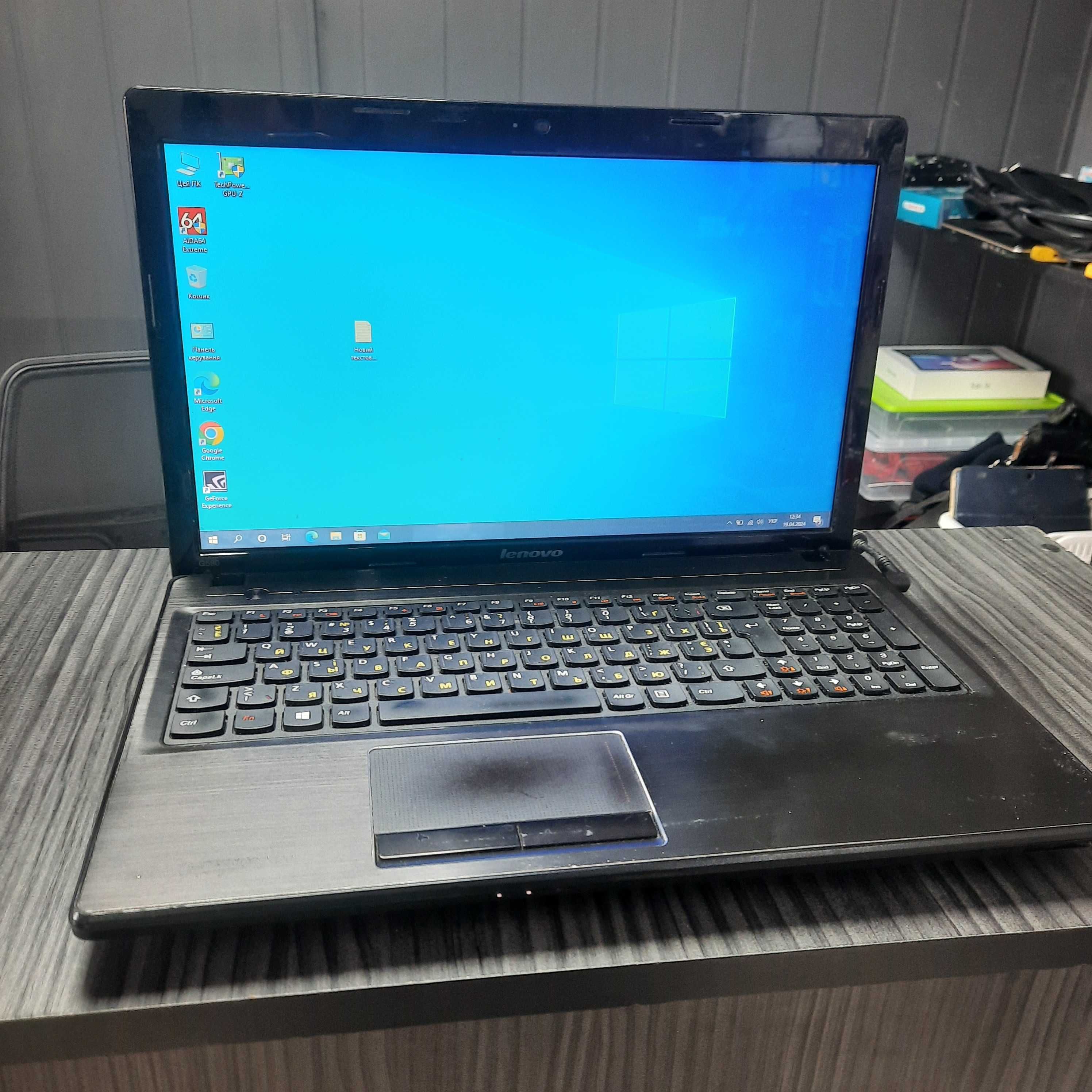 Ноутбук Lenovo G580 I7 / 8Gb / 256Gb / Nvidia