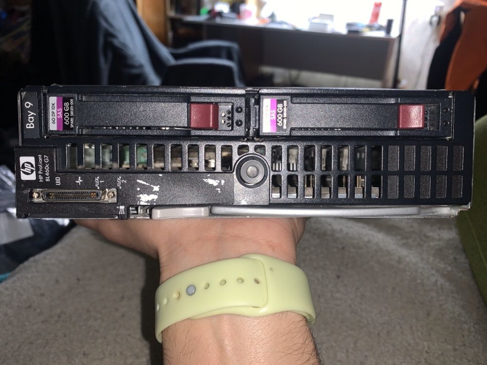 Серверная нода HP ProLiant 460 Series G7 Blade