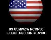 Unlock iPhone, анлок оф. отвязка  Xfinity, T-Mobile, ATT др GSM/VZW
