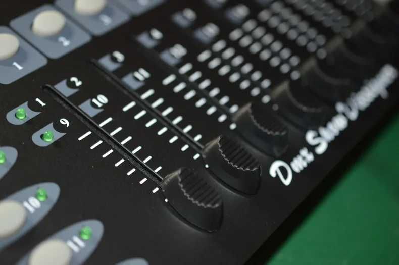 Mesa dmx 512 controlador de luzes