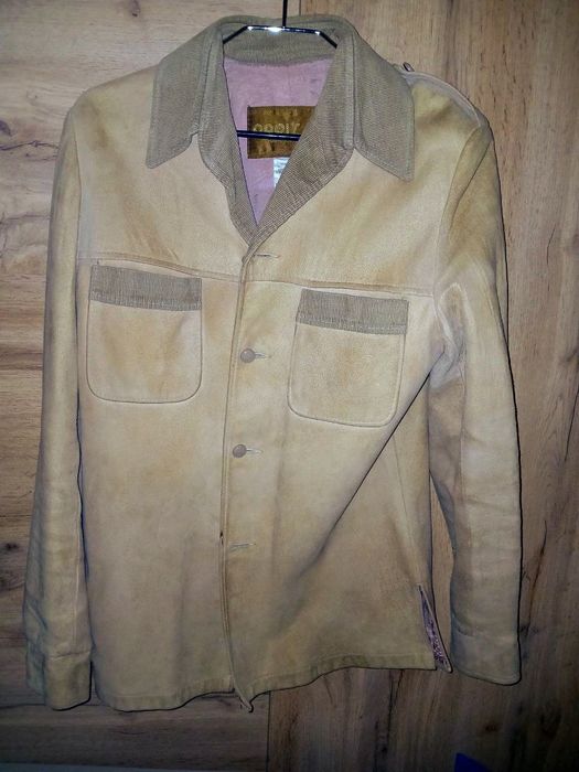 Куртка-пиджак замшевая