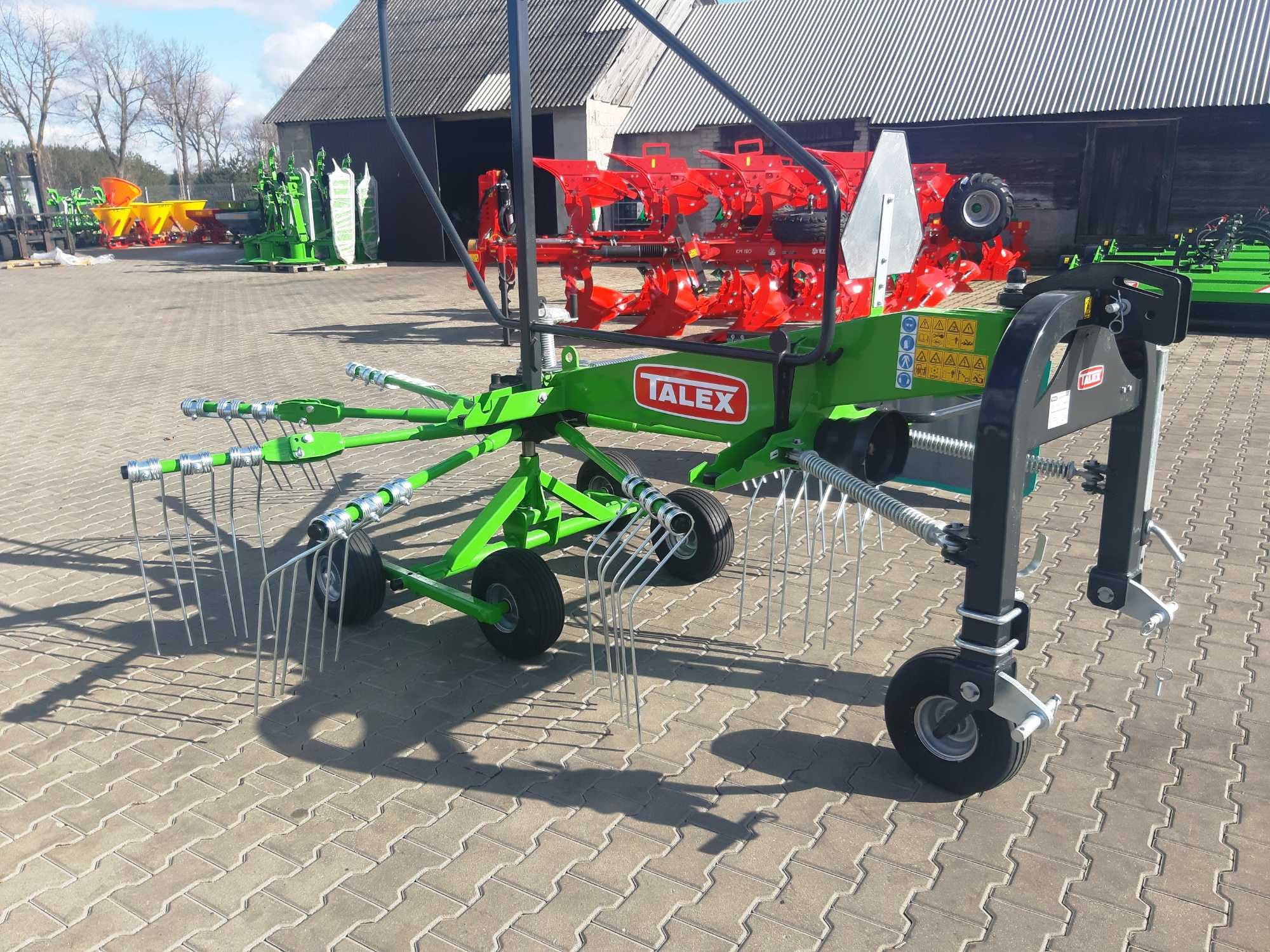 Zgrabiarka Karuzelowa Promar 3,5m 4,5m Tandem Inter-Tech Sipma Talex