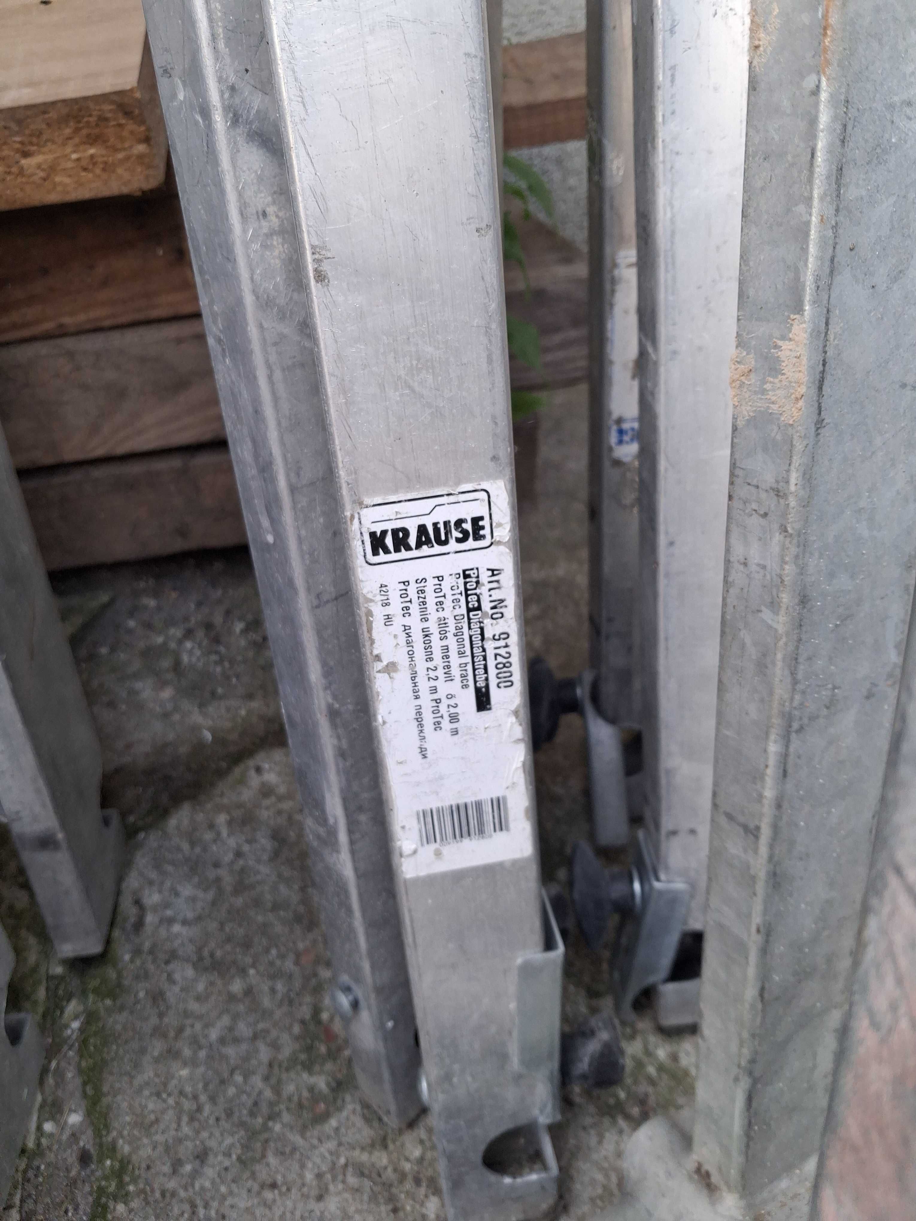 Rusztowanie aluminiowe jezdne Krause