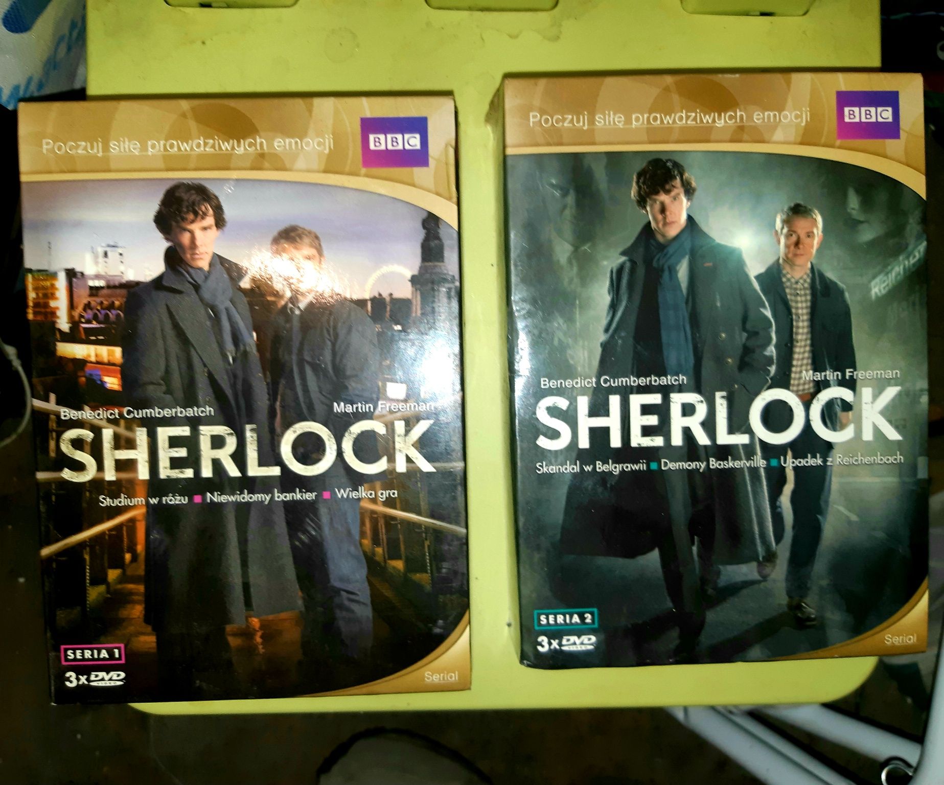 Dwa sezony Sherlocka Płyty jak nowe