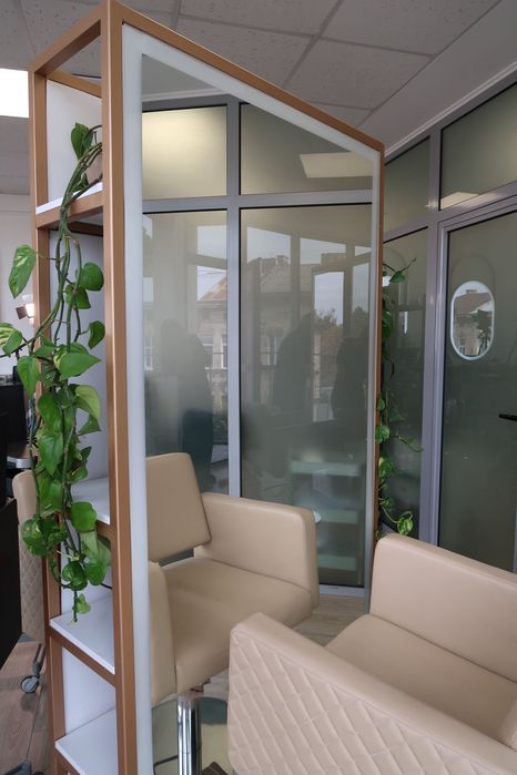 Двосторонні робочі місця для перукарів (Дзеркала)