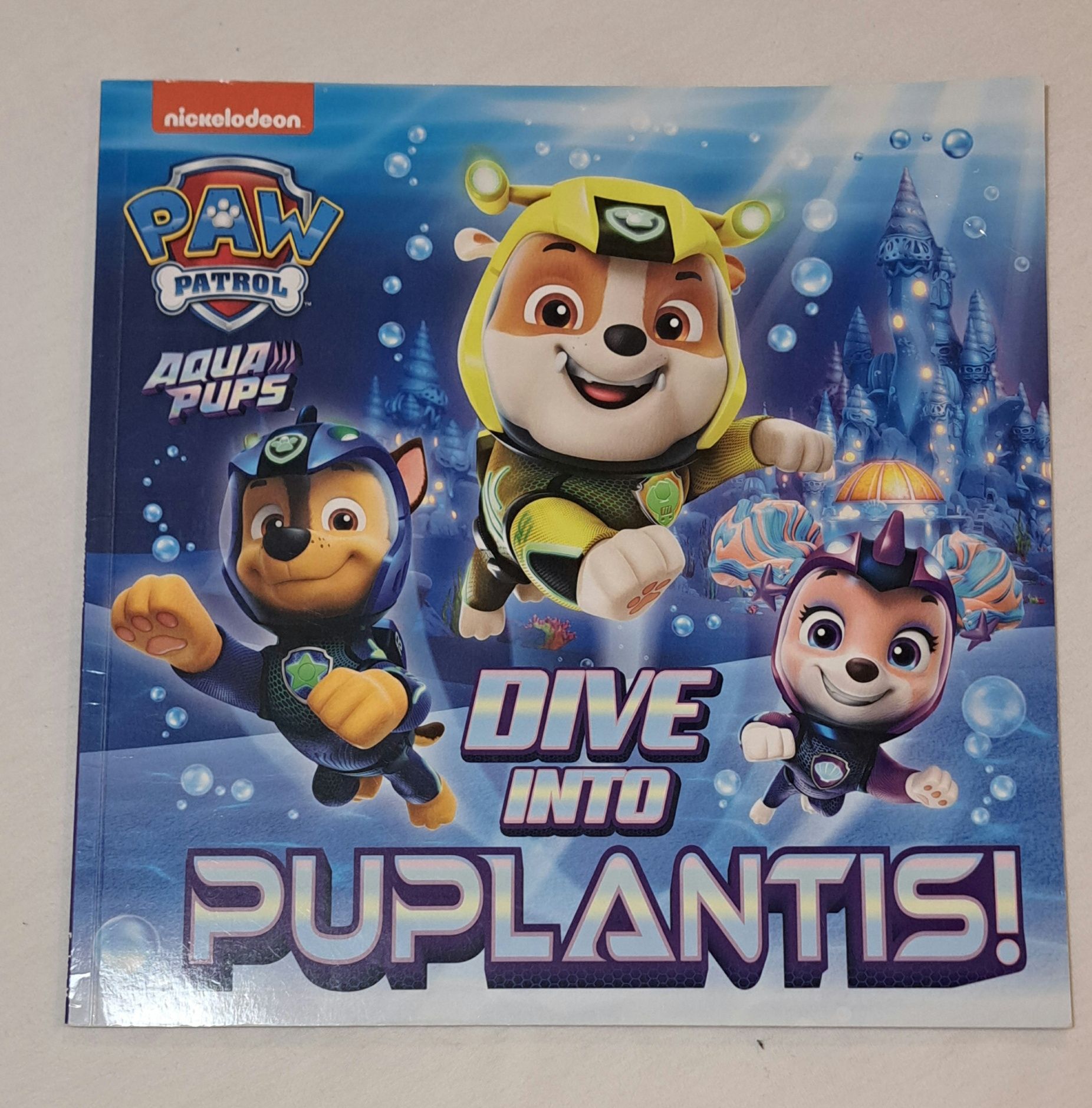 Psi Patrol w języku angielskim Paw Patrol  Dive into puplantis