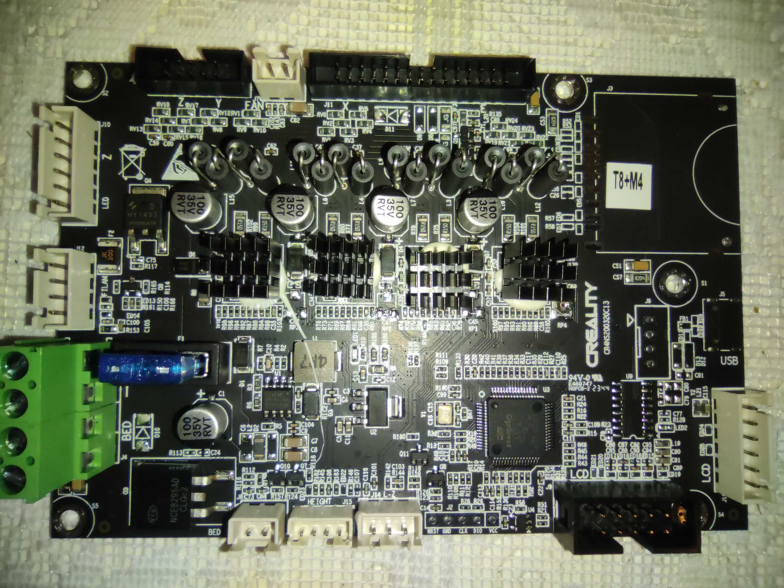 Board e Cabo principal Creality Ender 3 V3 KE