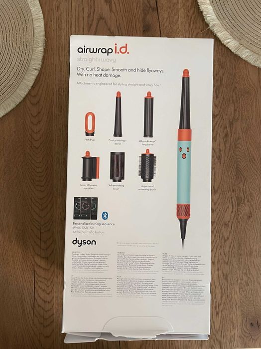 Дайсон стайлер Dyson Airwrap id HS08 Straight Wavy Ceramic PatinaTopaz