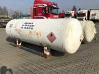 Zbiornik gazowy 5000 litrów, stalowy, naziemny - lpg propan butan