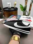 Мужские кроссовки найк кортез Nike Cortez M Black White [41-45]