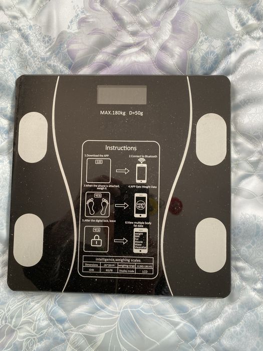 Напольные электронные весы умные