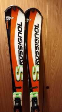 NARTY Rossignol WORLD CUP 8  RADICAL 120 din AXIUM 155CM