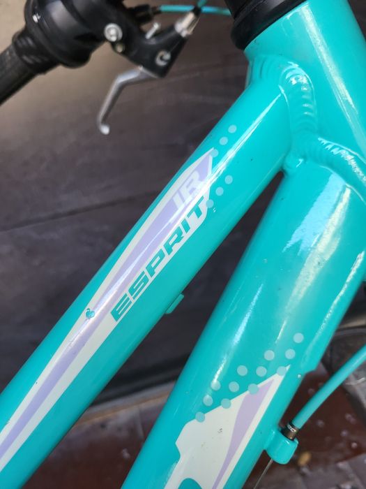 Rower 24 cale turkusowy