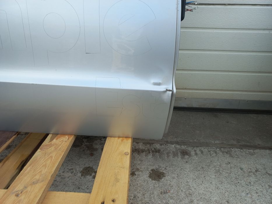 Drzwi prawe tył tylne kompletne skoda superb 2 lift la7w