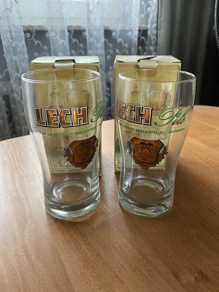 Szklanki Lech Pils