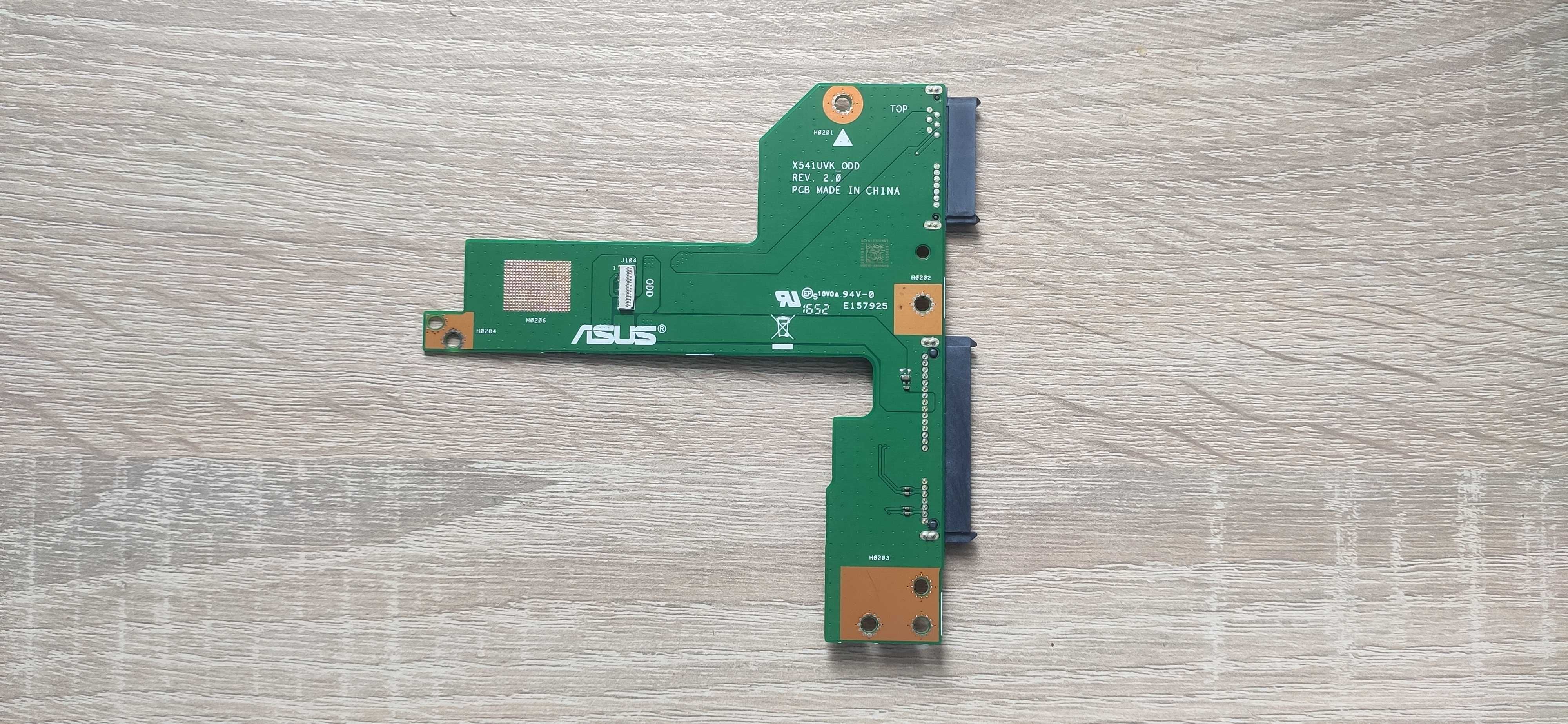 Płytka ze złączem SATA i złączem do napędu DVD do laptopa ASUS x541u