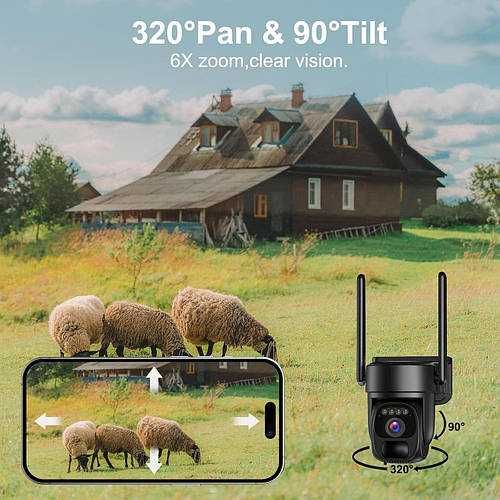 Бездротова зовнішня камера відеоспостереження BEENOCAM 4G-LTE