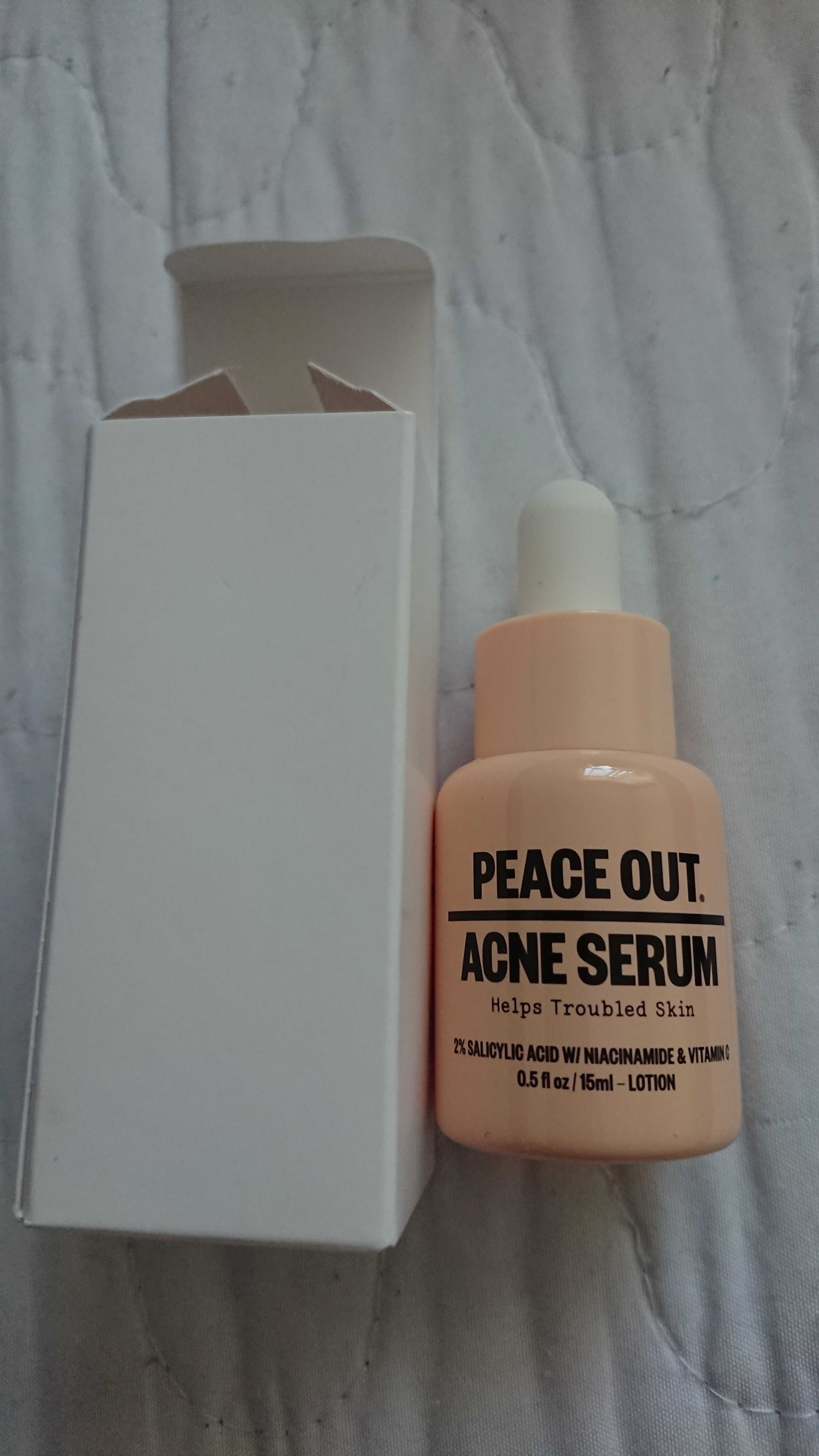 Peace Out Acne Serum na trądzik  kosmetyk Koreański Witamina C