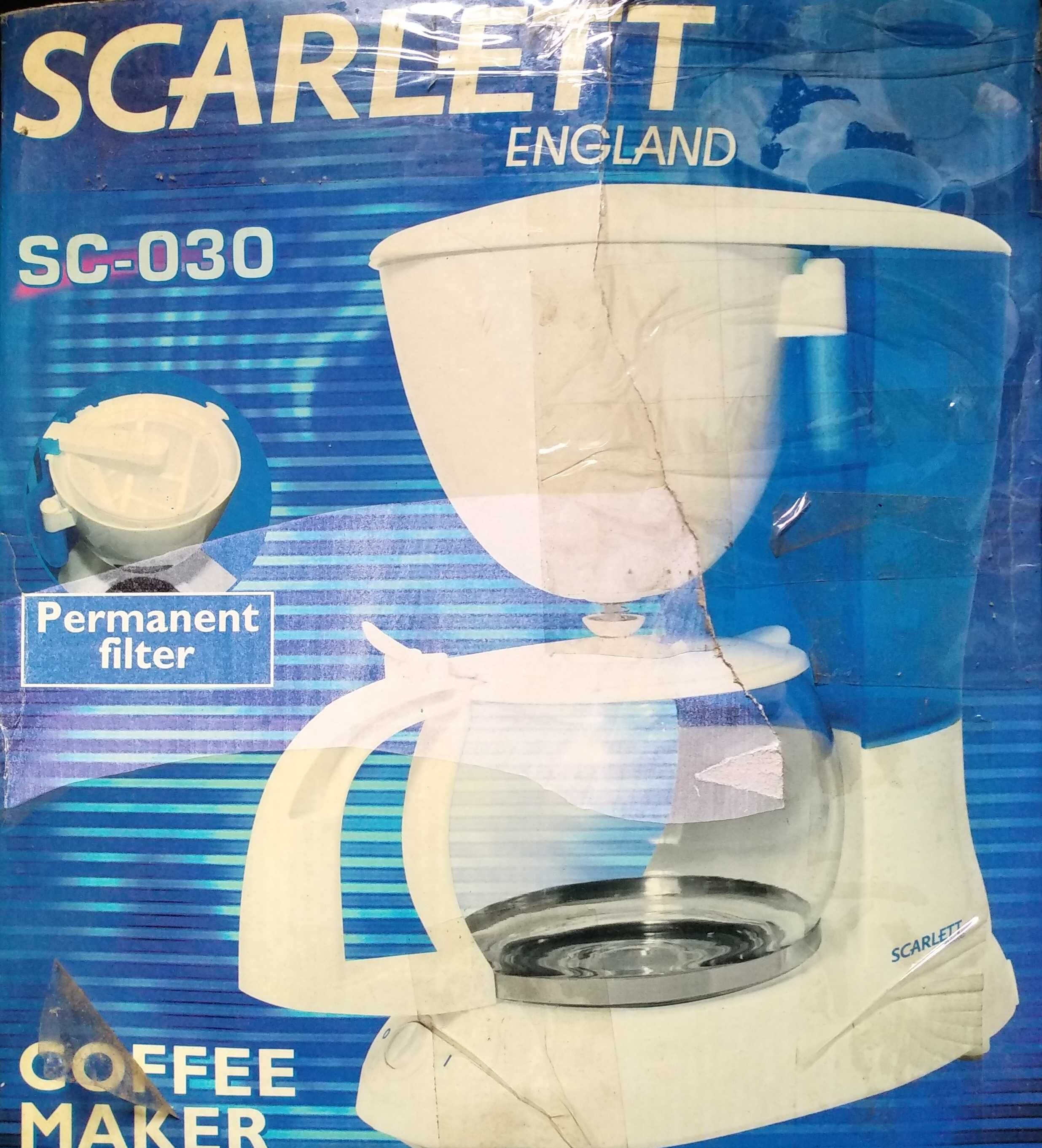 Новая кофеварка scarlett sc-030