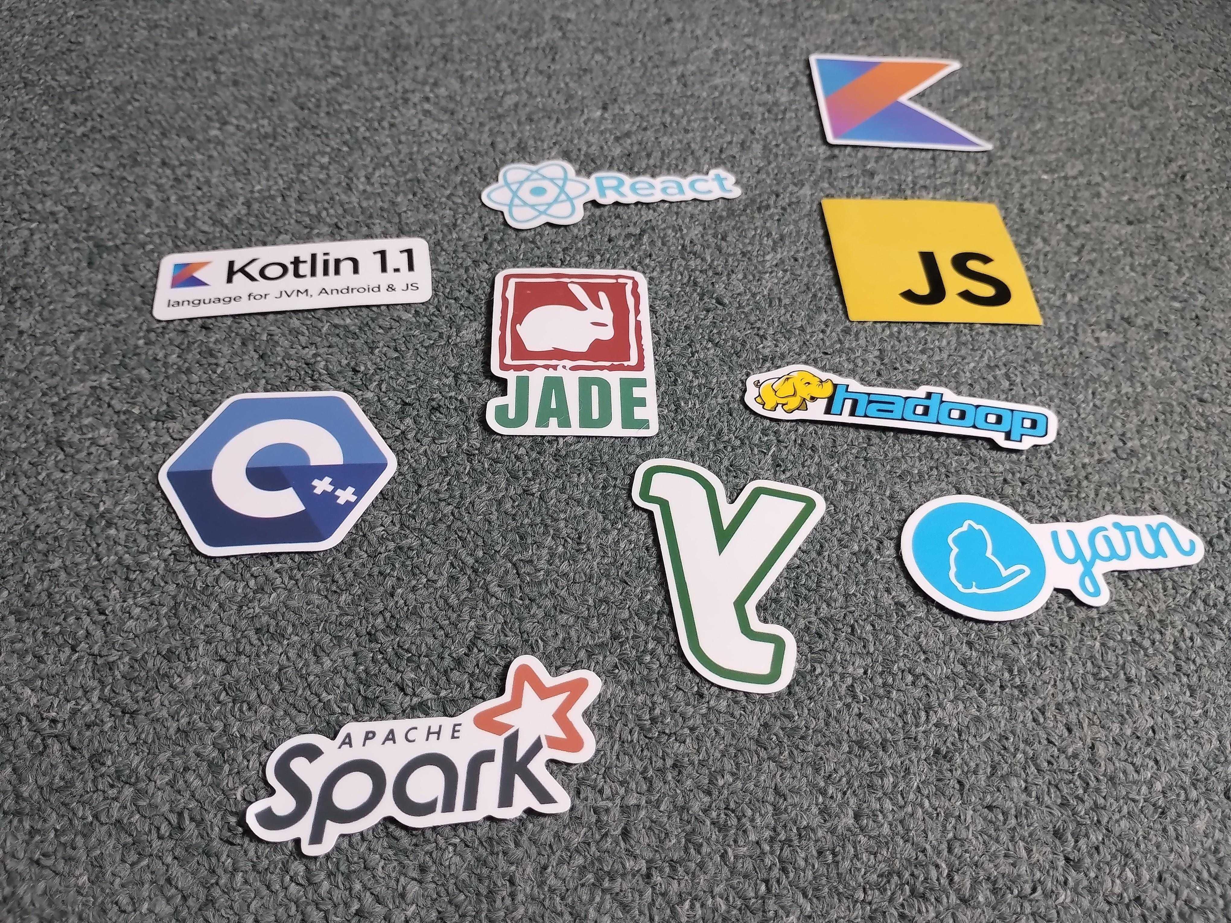 Naklejki laptop | informatyka | komputery | programowanie | wlepy NOWE