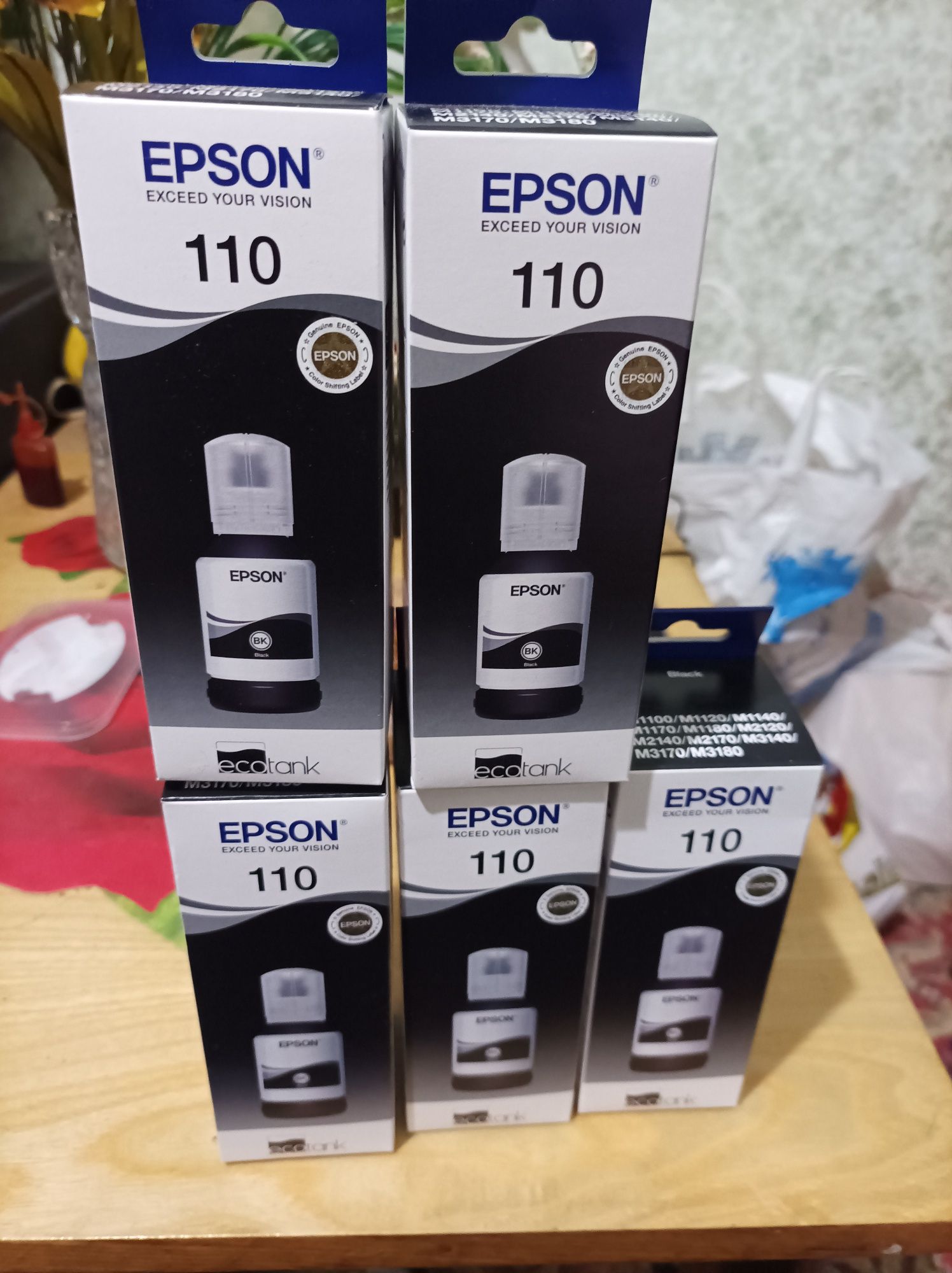 Чернила для принтера Epson