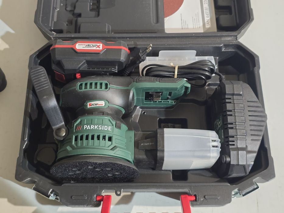 Lixadeira orbital Parkside