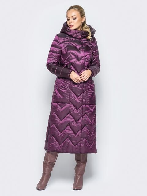 Довге тепле пальто українського виробника довга куртка