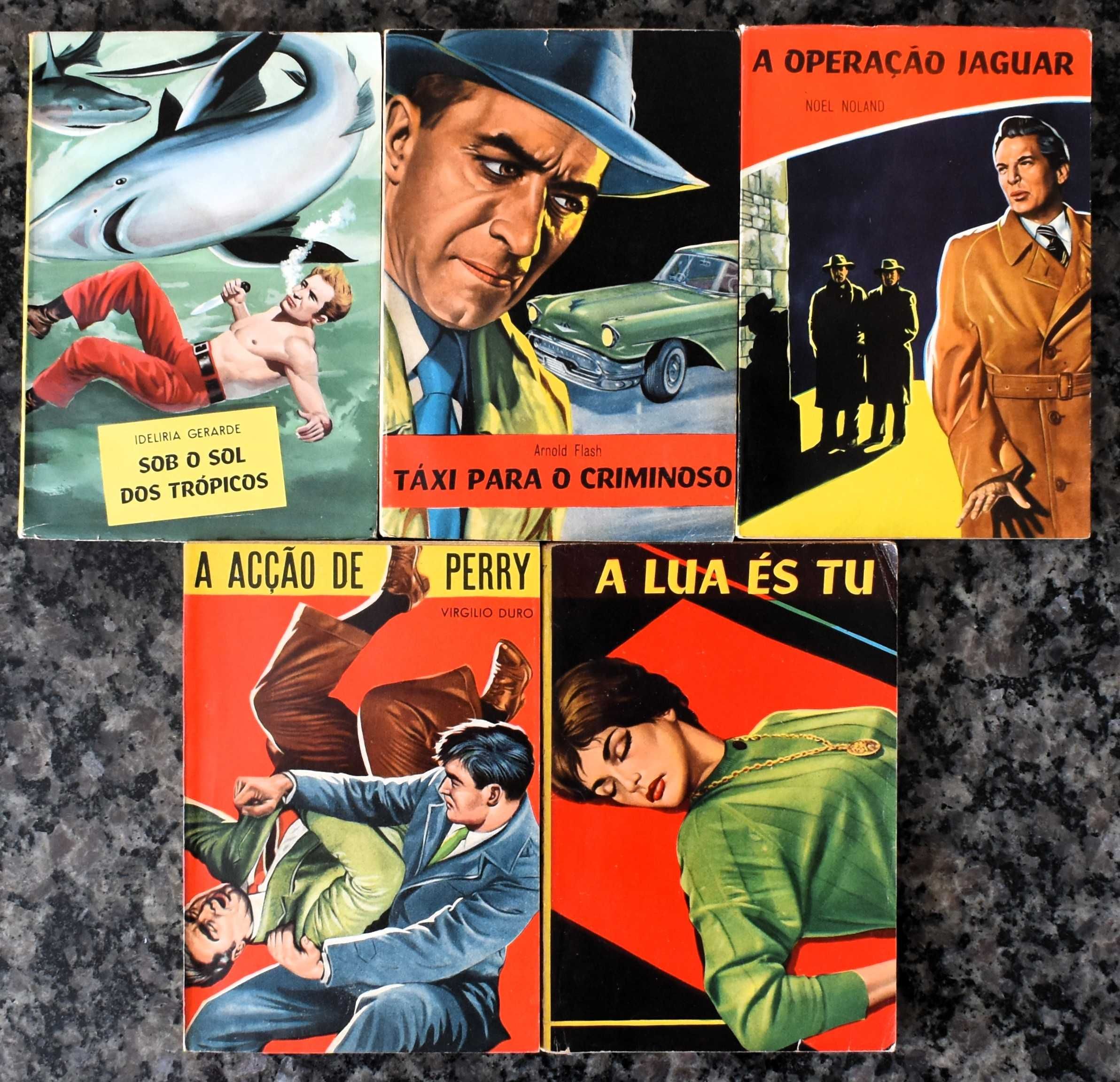 Lote de 35 livros "Colecção Negra" (Antiga/Vintage)