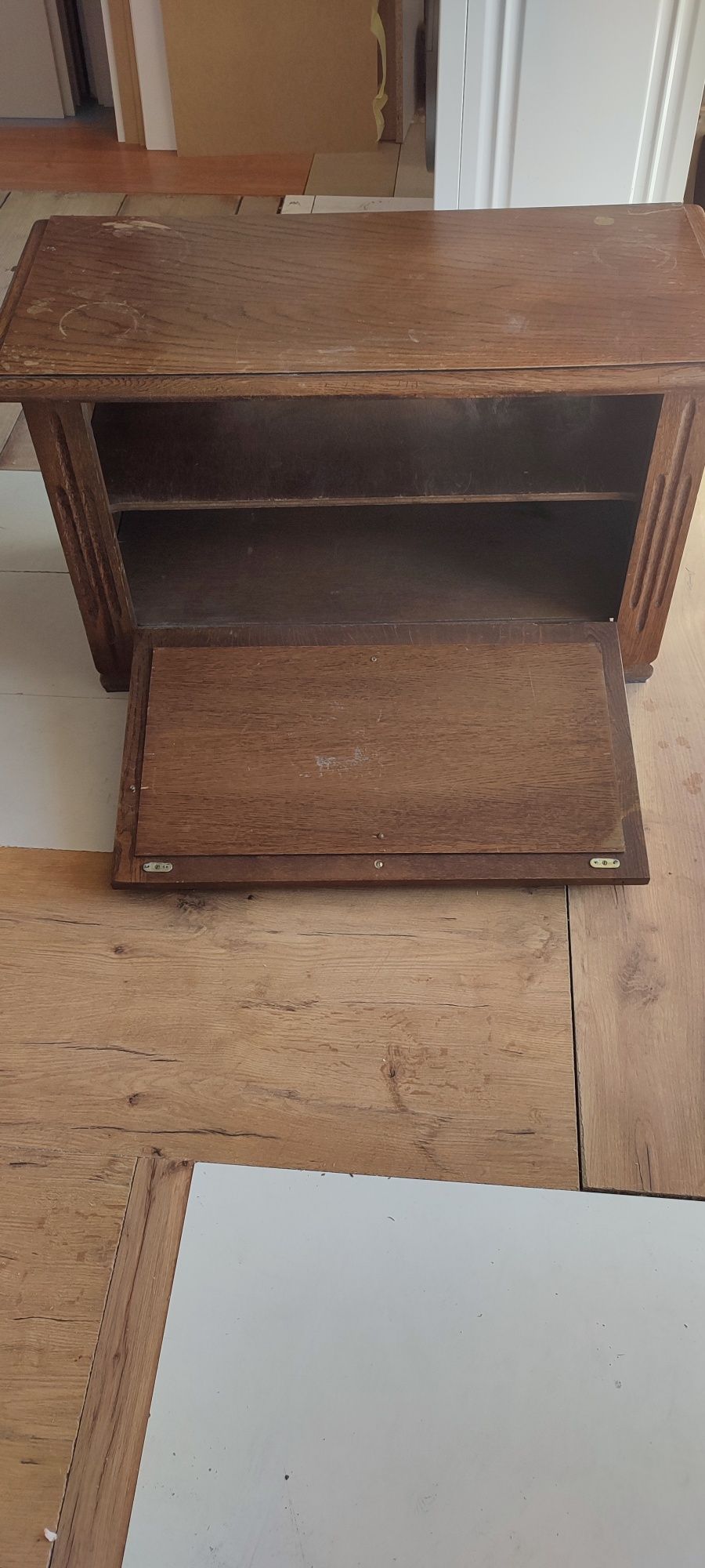 Szafka dębowa retro pod tv