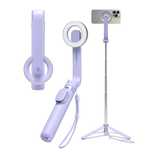 Spigen S571W Magsafe Bluetooth Selfie Stick Tripod Lavender