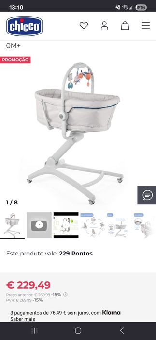 Berço Baby Hug 4 em 1