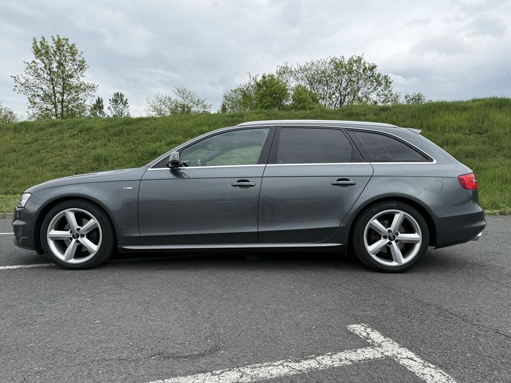 Audi A4 B8 3x S-line Automat Stan BDB Daytona Grey