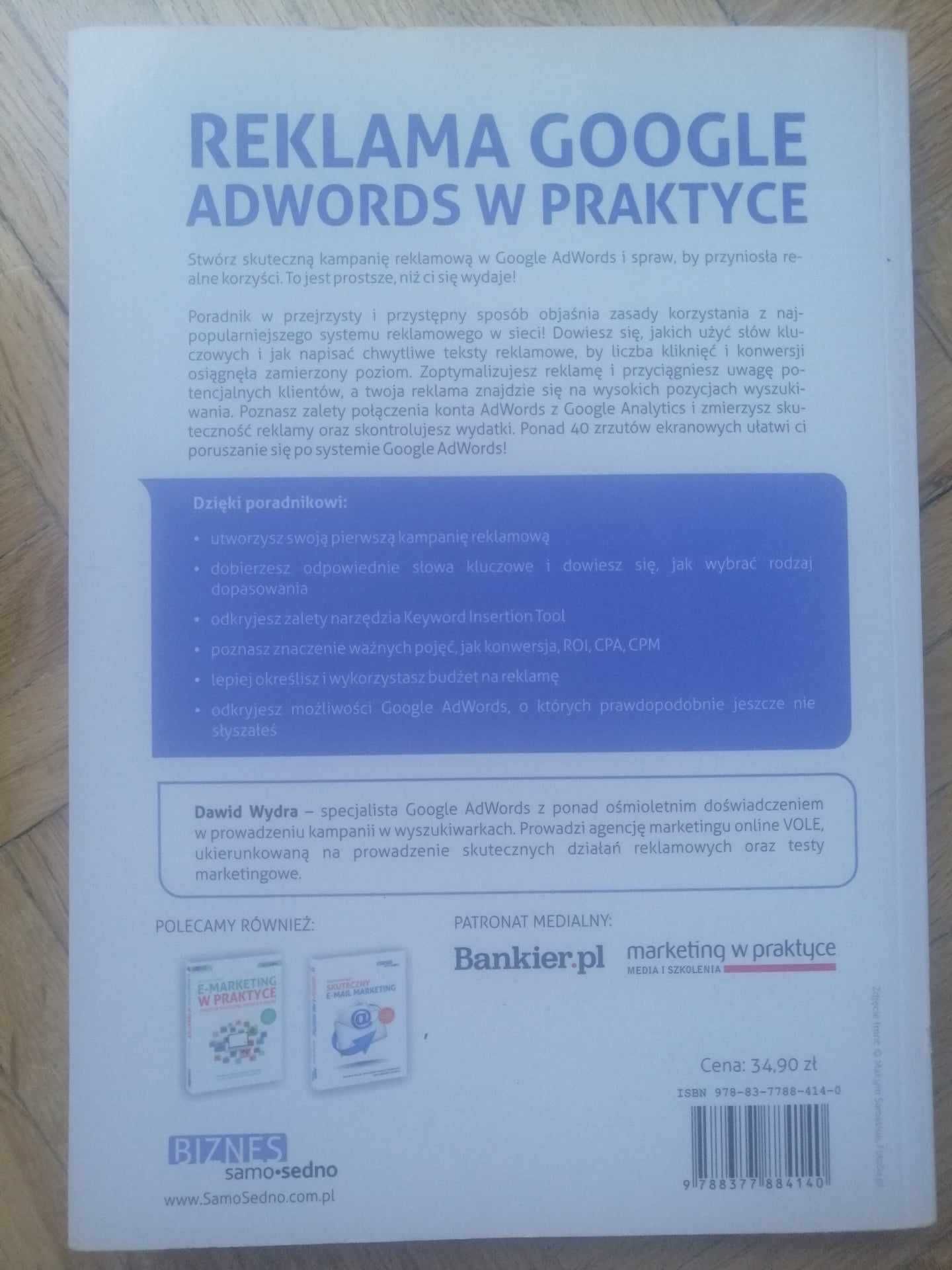 Google Adwords w praktyce - Dawid Wydra