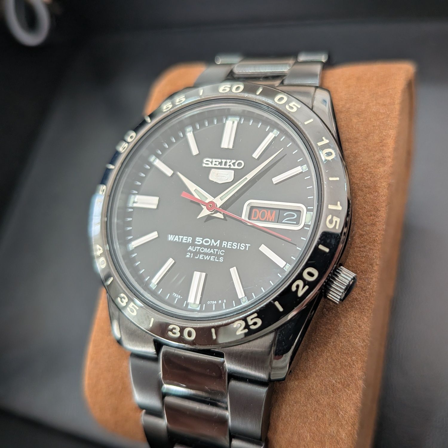 Seiko SNKE03K1 Automático Preto