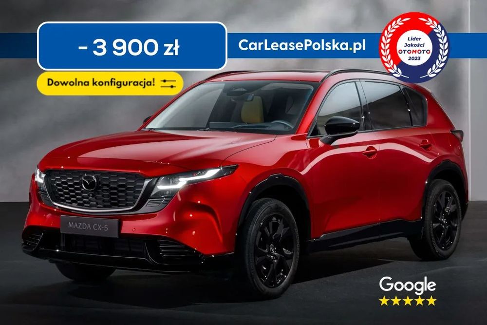 Mazda CX-5 Nowy Model / Polski salon / Aktywny tempomat / Cyfrowe zegary