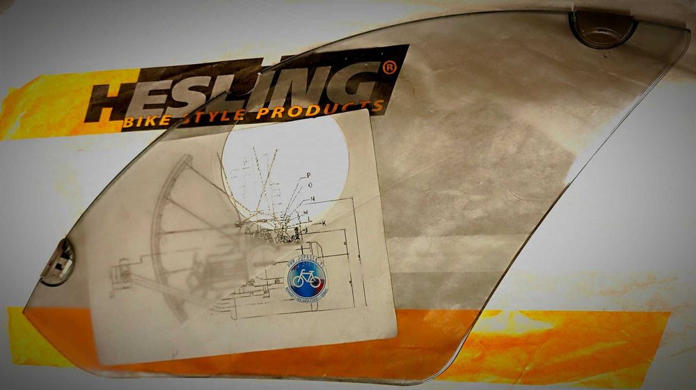 Osłony błotne na tylne koło rower z silnikiem sachs301 spartaMet Saxon