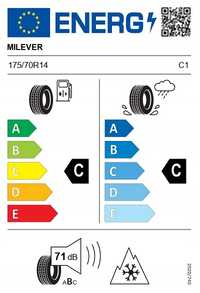 Nowe opony zimowe 4× Milever WINTER-MAX U1 MW655 175/70R14 88 T wzmocn