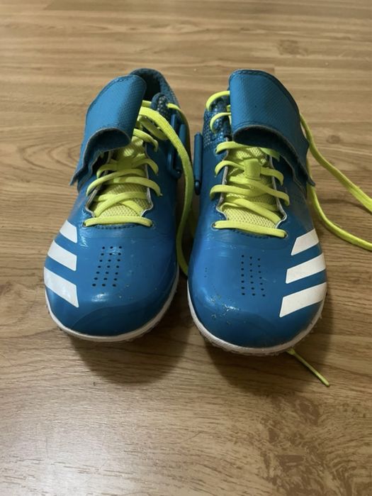 Sapatilhas bicos salto em altura atletismo adidas