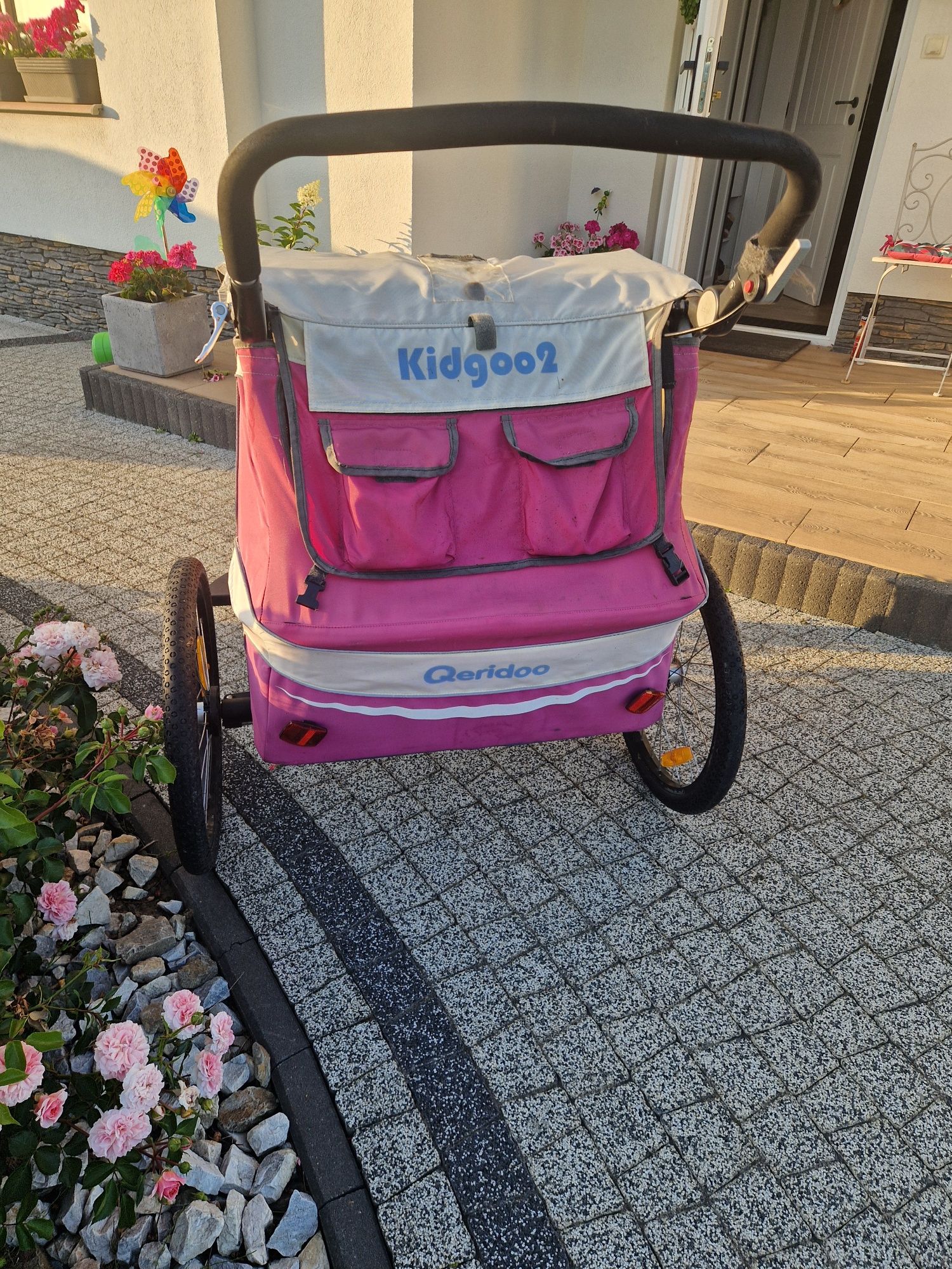 Przyczepka rowerowa qeridoo kidgoo 2