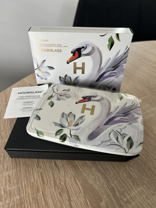 Nowa paleta hourglass swan łabędź 2025 limitowana do twarzy makijaż