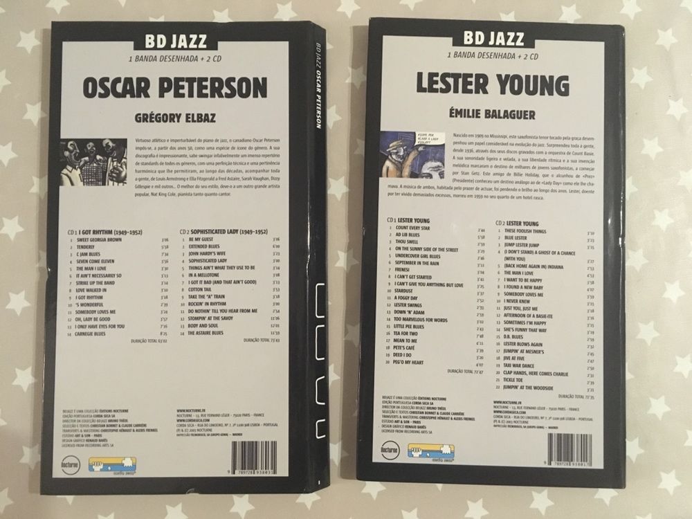 2 volumes BD Jazz