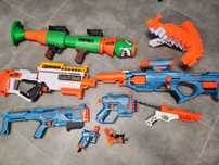 Nerf zestaw pistoletów