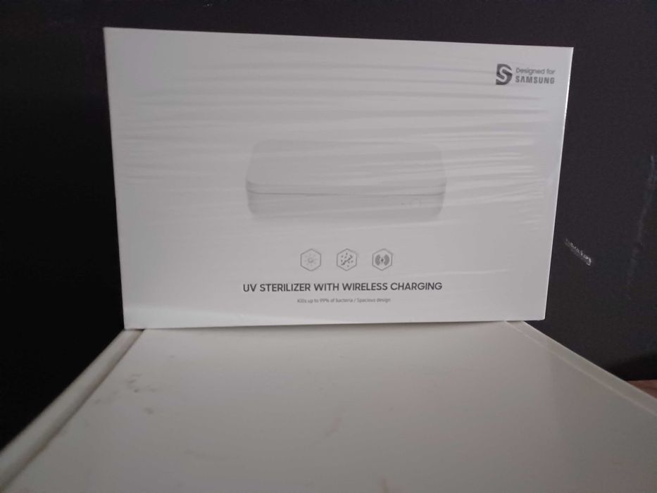 Esterilizador UV com carregamento Wireless
