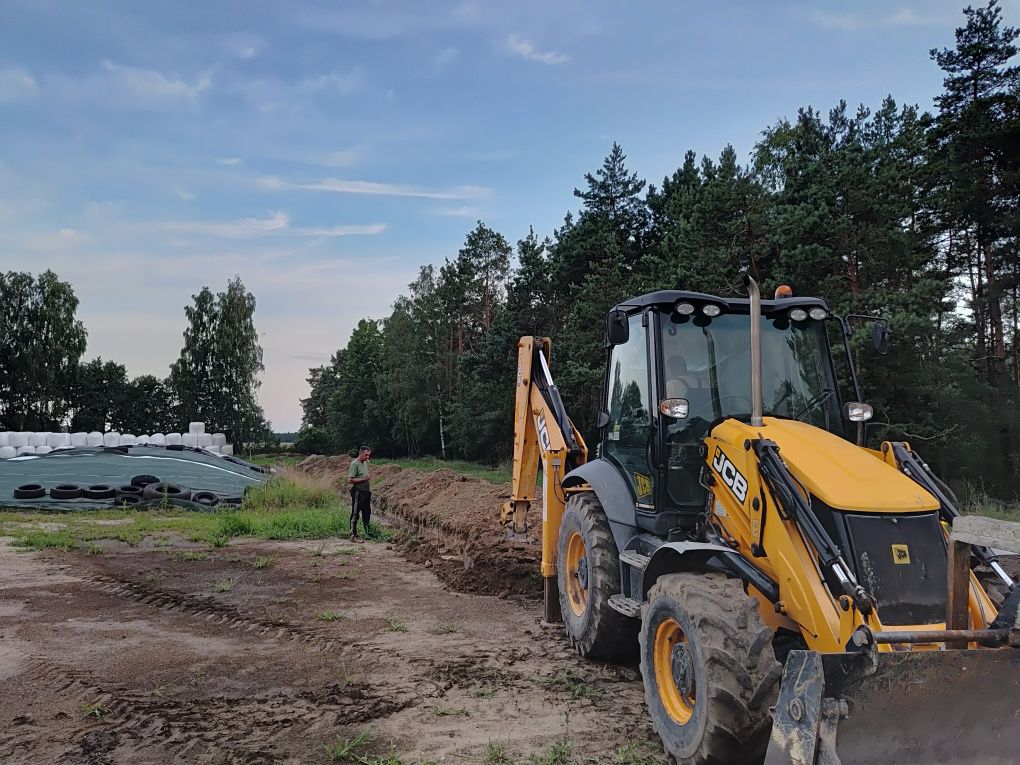 Silos na kiszonke, ściany oporowe, mury oporowe, silos przejazdowy