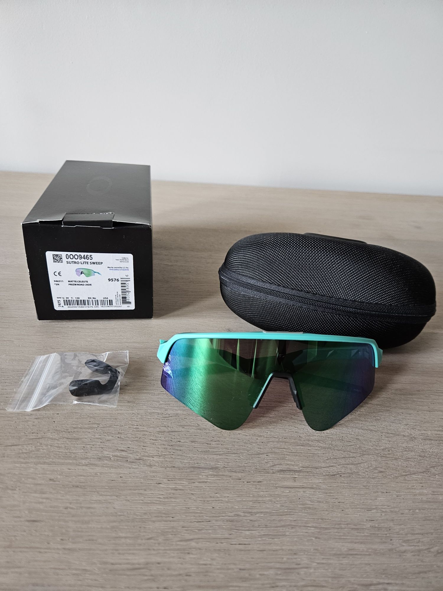 Oakley sutro lite sweep matte celeste prizm road jade