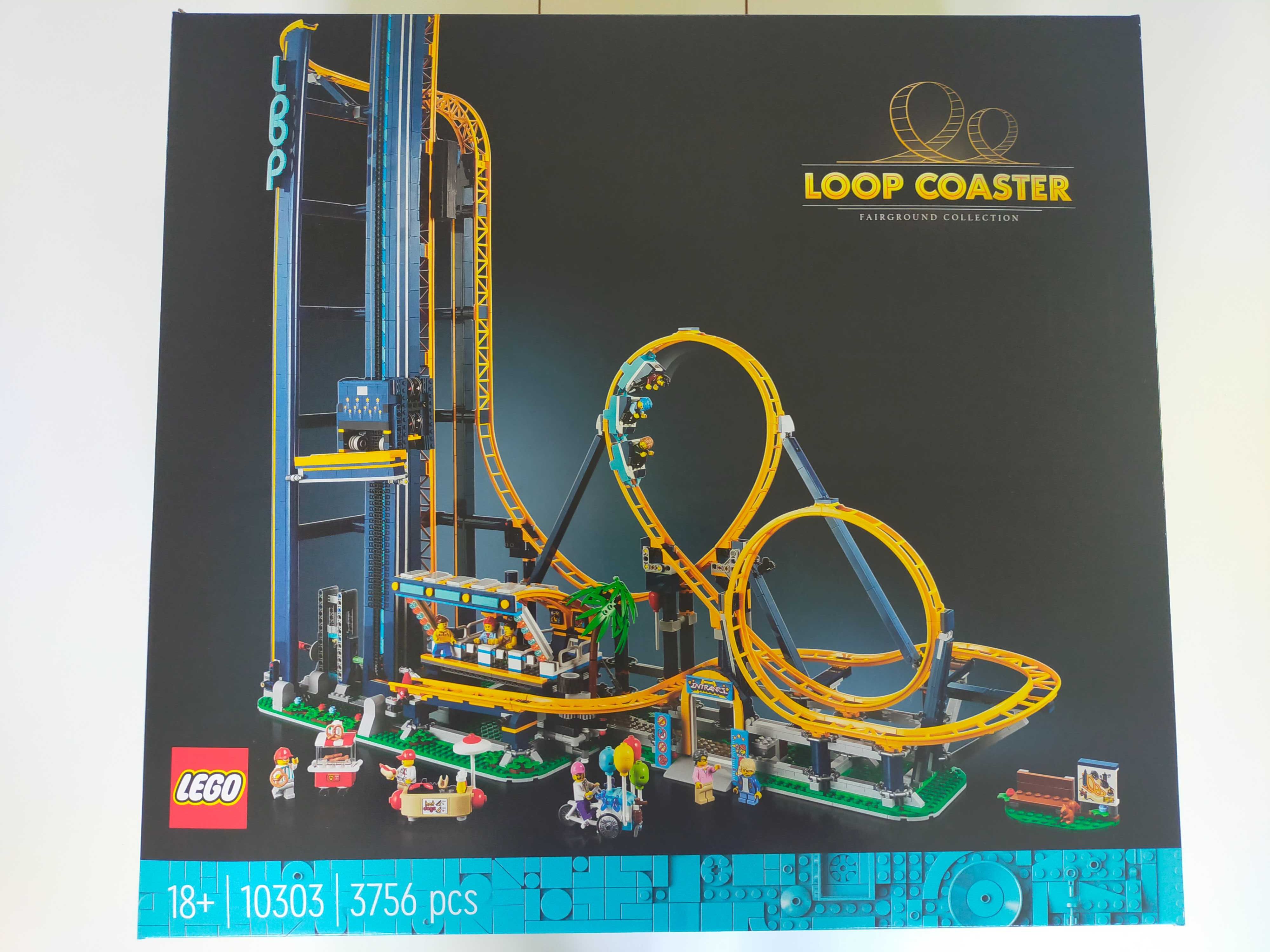 Lego 10303 Icons Creator Expert Kolejka Górska z Petlami Loop Coaster